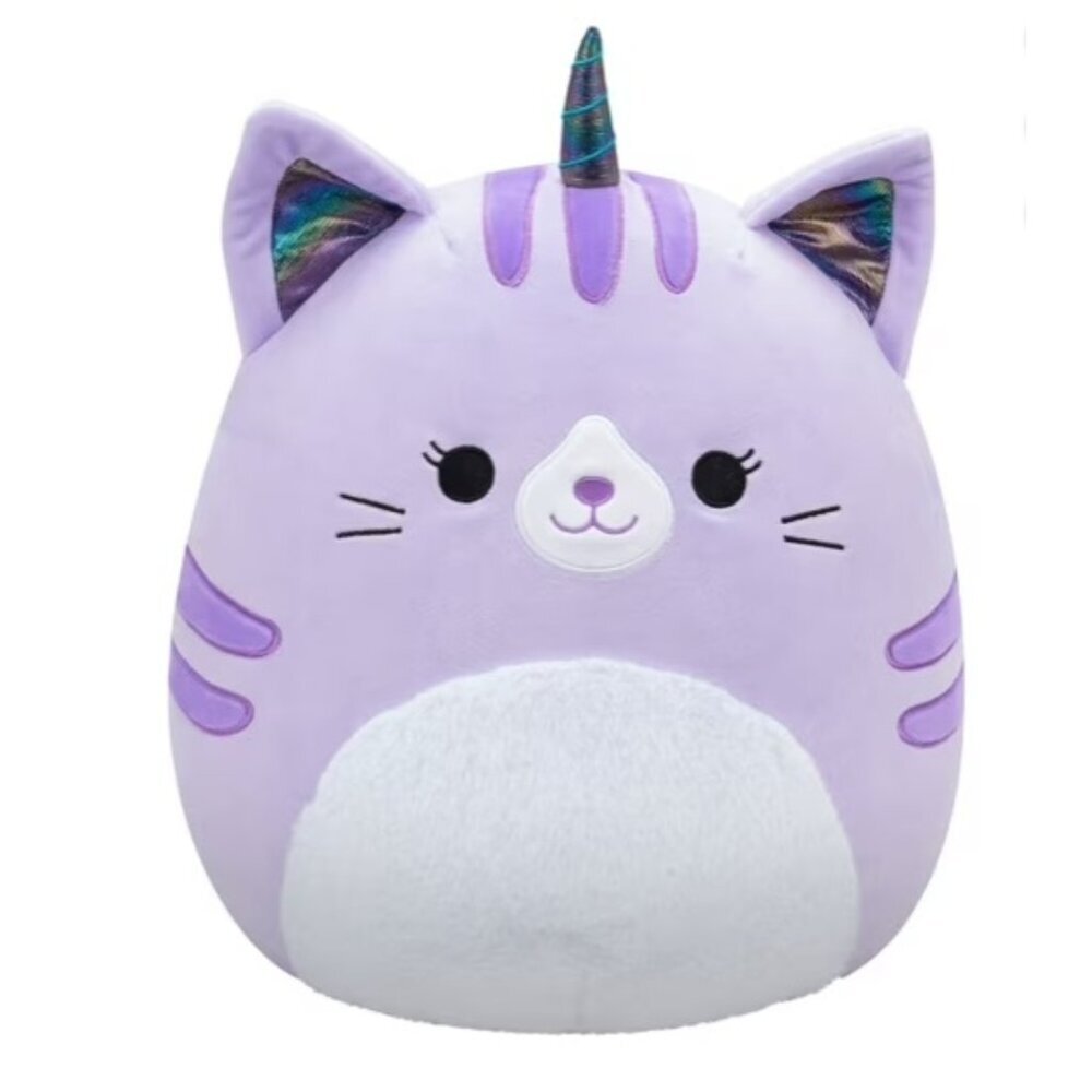 Squishmallows Original - Analea the Purple Tabby Caticorn - 5 Inch Plush Stuffie